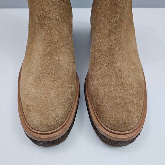 Loeffler Randall Raquel Ankle Boot Womens 11 Brown Suede Pull On Chelsea Fall - Picture 6 of 15